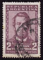 ARGENTINE 1957  -  YT 578   -  Esteban Echeverria - Oblitéré - Gebraucht