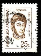 ARGENTINE 1971  -  YT  881   - Jose De San Martin   - Oblitéré - Used Stamps