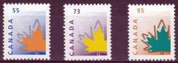 CANADA 1999 - Feuilles Stylisées  - 3v Neufs // Mnh - Ongebruikt