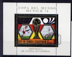 Guinée - Bloc Feuillet OR - Coupe Du Monde De Football 1974 Munich - 1974 – West Germany