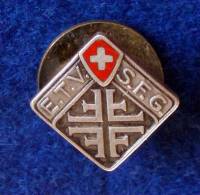 SWITZERLAND GIMNASTIC FEDERATION , SILVER PIN - Gymnastik