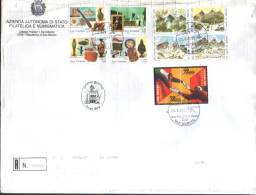 San Marino 2001 FDC 50° Alto Commissariato ONU+Inagurazione Museo Di Stato+1700 Fondazione S.Marino - Gebraucht