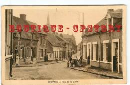 62 - DESVRES - Visuel Unique Sur D* - Rue De La Motte Animée - Dos Scané - Desvres