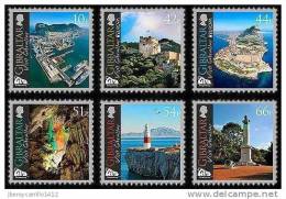 GIBRALTAR - L´EUROPE 2012 - SUJET "VISITER GIBRALTAR "- SÉRIE 6 TIMBRES - DENTELÉE - 2012