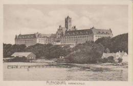 Flensburg Marineschule Anlege-Steg Wohnhaus Sw Um 1925 - Flensburg
