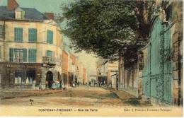 CPA FONTENAY TRESIGNY (Seine Et Marne) - Rue De Paris - Fontenay Tresigny