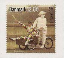 DANEMARK / DINAMARCA- L´EUROPE 2012 - THÈME ANNUEL  "  VISITER DANEMARK "- SÉRIE 1 TIMBRE ADHESIVE - 2012