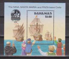 Bahamas 1990 Mi. B 60** MNH - Schiffe - Ships - Bahamas (1973-...)
