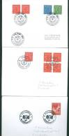 Sweden 3 Different Covers  1964  With Special Cancels. Addressed   Lot # I. - Maximum Cards & Covers