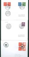 Sweden 3 Different Covers  1964  With Special Cancels. Addressed   Lot # III. - Maximum Cards & Covers