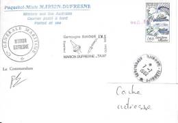 8786  MARION DUFRESNE - SINODE IX - DJIBOUTI PAQUEBOT - Cartas & Documentos