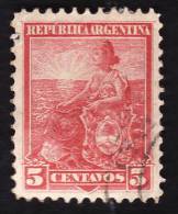 ARGENTINE 1899  -  YT  115 -   Liberté  -- Oblitéré - Used Stamps