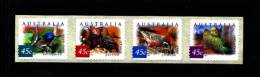 AUSTRALIA - 2001  DESERT BIRDS SELF-ADHESIVE SET SNP AUSPRINT  MINT NH - Nuovi