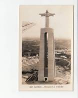 PORTUGAL - ALMADA   [#056] - MONUMENTO A CRISTO REI VISTO DE AVIÃO - POSTALFOTO - Setúbal