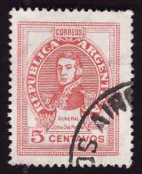 ARGENTINE  1946 -  YT  462  -  Jose De San Martin  -  Oblitéré - Used Stamps