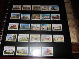 Série Timbres Oblitérérés Adhésifs 2012 - Adhesive Stamps