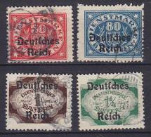 Deutsches Reich 1920 Mi. 40, 44, 46-47 Dienstmarken Von Bayern Overprinted Deutsches Reich - Officials