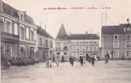¤¤  -   ANDELOT   -   La Place , La Poste   -  Hôtel Des Voyageurs  -  Epicerie Mercerie " Bocquillon "    -  ¤¤ - Andelot Blancheville