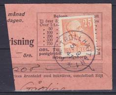 ## Sweden Clip Deluxe TROLLHÄTTAN 1941 Cancel !! - Storia Postale