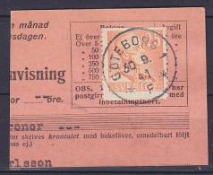 ## Sweden Clip Deluxe GÖTEBORG 1941 Cancel !! - Covers & Documents