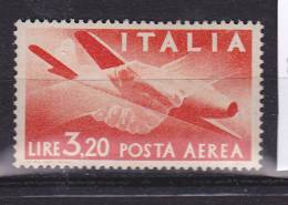ITALIE N° PA 115 3L20 ROUGE ORANGE SERIE COURANTE NEUF SANS CHARNIERE - Correo Aéreo