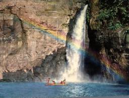 (402) Canoe At Pagsanian Falls, Phillipines - Péniches