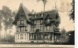 CPA 91 CHATEAU DE MONTLIGNON LE MANOIR 1908 - Montlignon