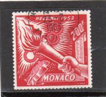 Monaco:année1953´( JO Helsinki ) PA N° 54 Oblitéré - Estate 1952: Helsinki