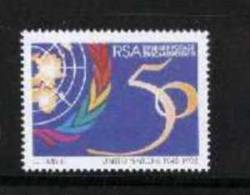 SOUTH AFRICA 1995 MNH Stamp(s) U.N.O. Anniversary 977 - Unused Stamps