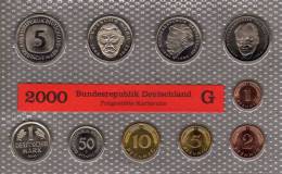 Millenium-Satz Deutschland 2000 Prägeanstalt G Stg 45€ Stempelglanz Der Staatlichen Münze Karlsruhe Set Coin Of Germany - Sets De Acuñados &  Sets De Pruebas