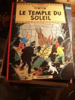 TINTIN ALBUM SOUPLE LE TEMPLE DU SOLEIL   HERGE - Tintin