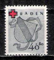 Occupation Française Bade N° 41 Neuf ** - Bade