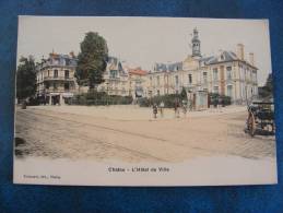 CPA...CHATOU..L HOTEL DE VILLE....NON ECRITE - Chatou