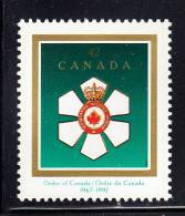 Canada MNH Scott #1446 42c Order Of Canada - Unused Stamps