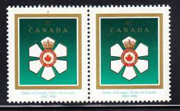 Canada MNH Scott #1447i Pair Of 42c Order Of Canada - Ongebruikt