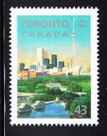 Canada MNH Scott #1484 43c Toronto Skyline - Bicentennial Of Founding Of Toronto - Unused Stamps