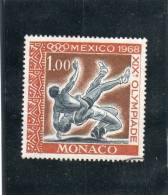 Monaco:année1968(JO Mexico) N° 740 Oblitéré - Verano 1968: México