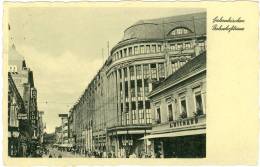 Gelsenkirchen, Bahnhofstrasse M. Geschäft A. Richard U. Weiteren Geschäften,  Um 1940 - Gelsenkirchen