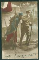 Cpa Patriotique , Entente Cordiale ( Plis Dans Angles )     - Ia79 - Guerra 1914-18