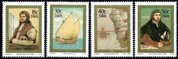 South West Africa - 1988 500th Anniv Of Discovery Of Cape Of Good Hope Set (**) # SG 487-490, Mi 617-620 - Esploratori