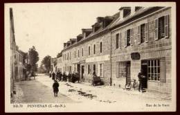 Cpa Du  22  Penvénan Rue De La Gare PONT10 - Penvénan