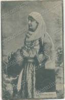 1914 GREECE WOMEN's  COSTUME ETHNIC FOLK FOLKLORE CLOTHING , Vintage Old Postcard - Zonder Classificatie