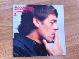 DISQUE 33T JACQUES BREL AMSTERDAM N° 3 - Andere & Zonder Classificatie