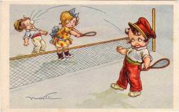 CASTELLI - Enfants Jouant Au Tennis (5) - Castelli