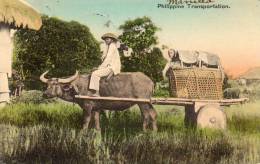 Philippine Transportation 1905 PI Postcard Used - Filippine