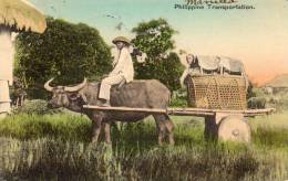 Philippine Transportation 1905 PI Postcard Used - Philippines