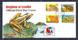 LESOTHO ,  16/08/1994 Kingdom Of Lestotho Official First Day Cover  (GA1359) - Kikkers