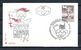 REPUBLIK ÖSTERREICH , 21/08/1972 Österreichischer Fackellauf Olympische Spiele  - WIEN (GA1447) - Winter 1984: Sarajevo