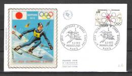FRANKRIJK , 05/02/1972  Premier Jour Jeux Olympiques D'Hiver - SAPPORO (GA1513) - Winter 1972: Sapporo