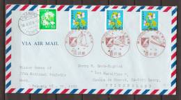 NIPPON , 18/02/1982  Via Air Mail - TAZAWAKO  (GA1523) - Hiver 1980: Lake Placid